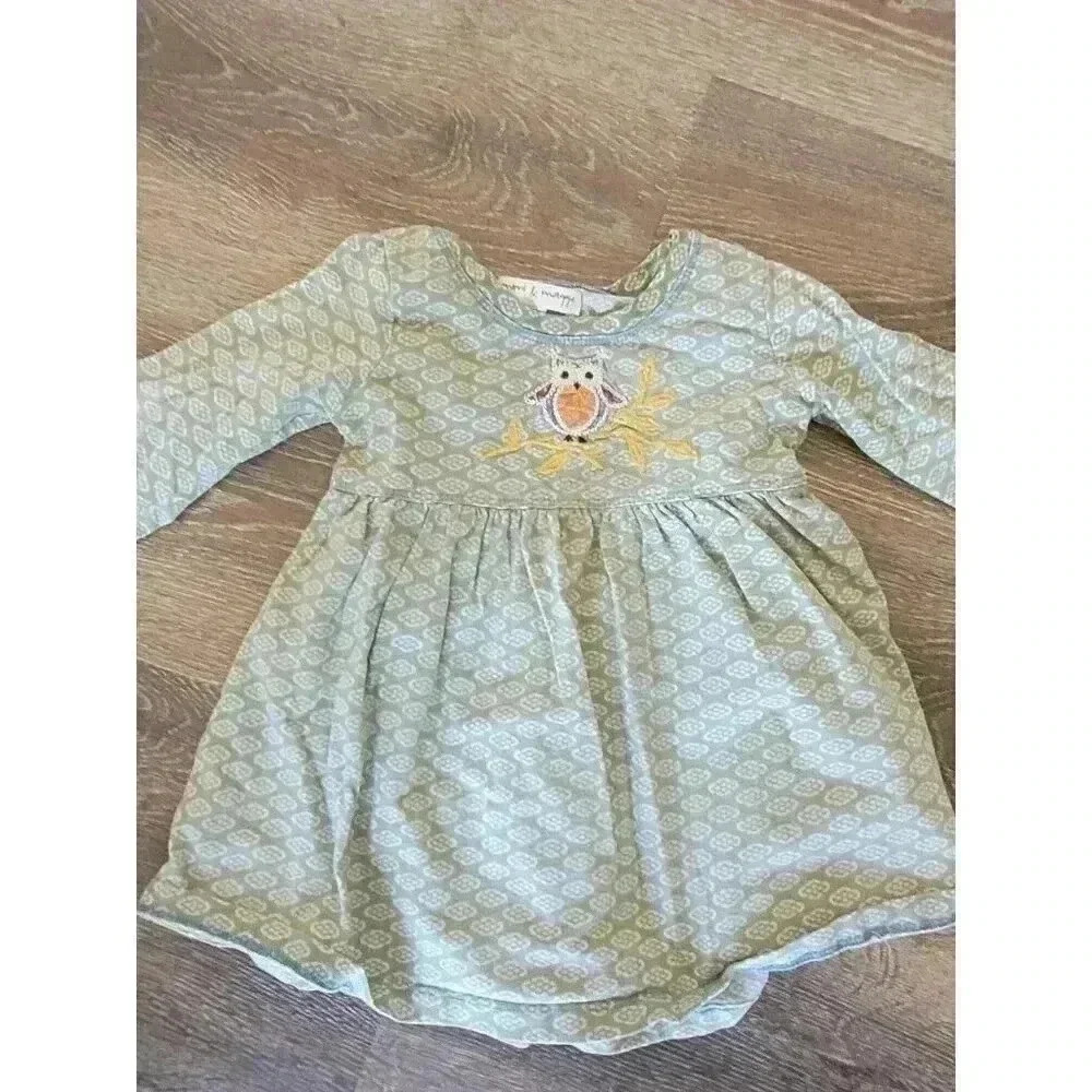 Mimi and Maggie owl dress size 18‎ months #2